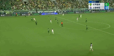 ⚽中超半场：恩加德乌头球建功 马莱莱失良机 国安暂1-0申花